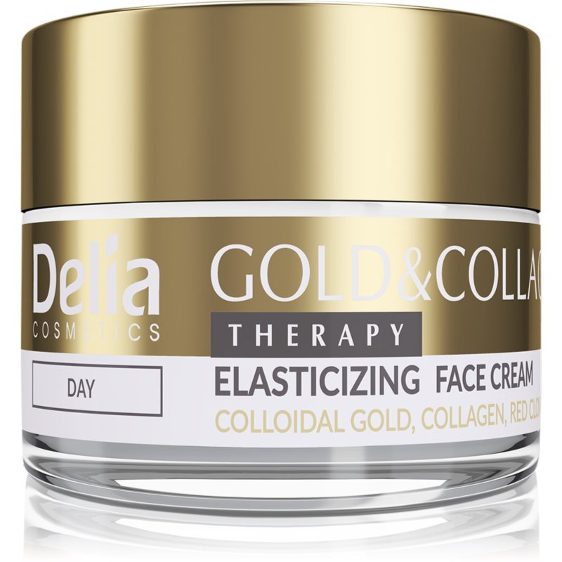 Delia Cosmetics Gold & Collagen Therapy nappali krém bőrelasztikusság-fokozó 50 ml-Ár