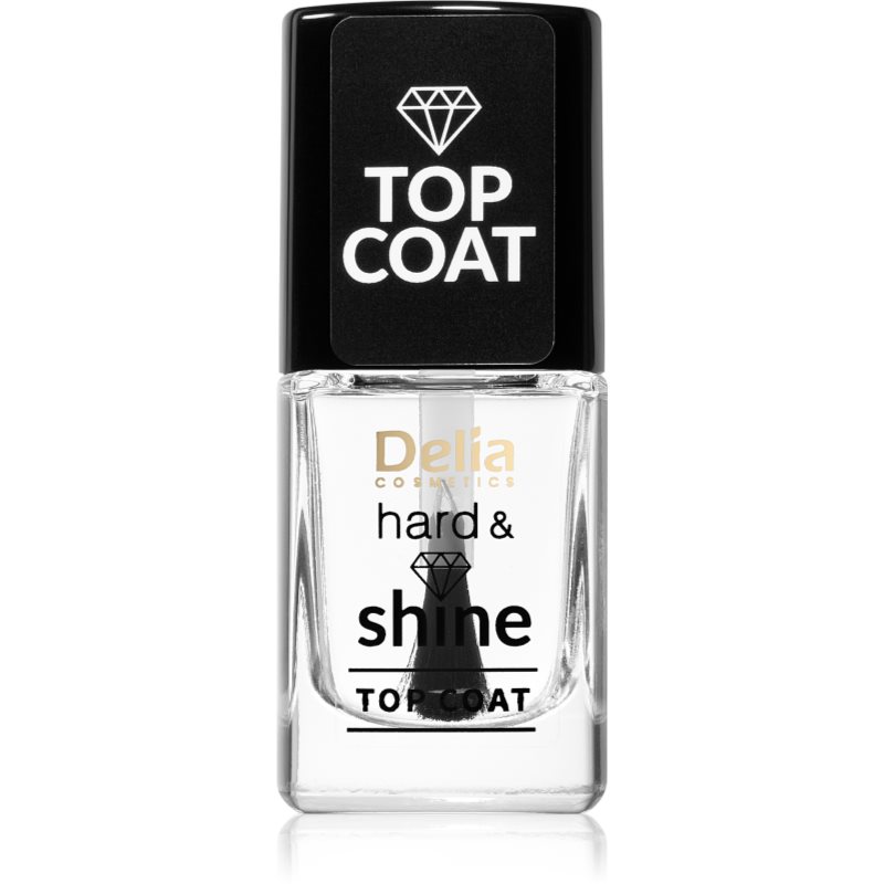 Delia Cosmetics Hard & Shine védő körömlakk hosszantartó hatással 11 ml-Ár