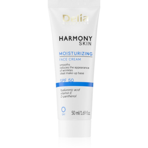 Delia Cosmetics Harmony Skin hidratáló arckrém SPF 50 50 ml-Ár Delia Cosmetics Harmony Skin hidratáló arckrém SPF 50 50 ml-Ár