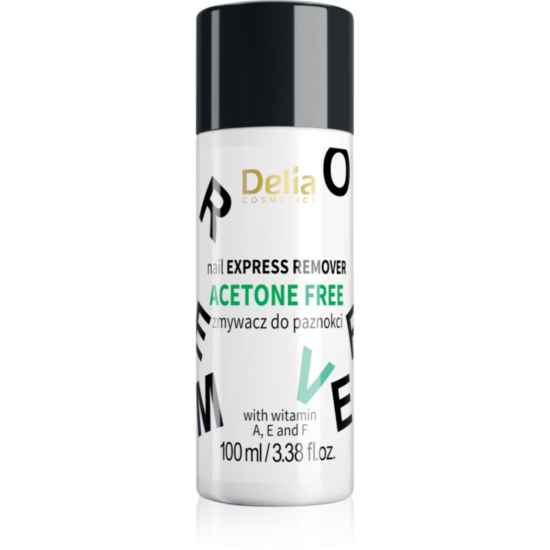 Delia Cosmetics Nail Express körömlakklemosó vitaminokkal 100 ml-Ár