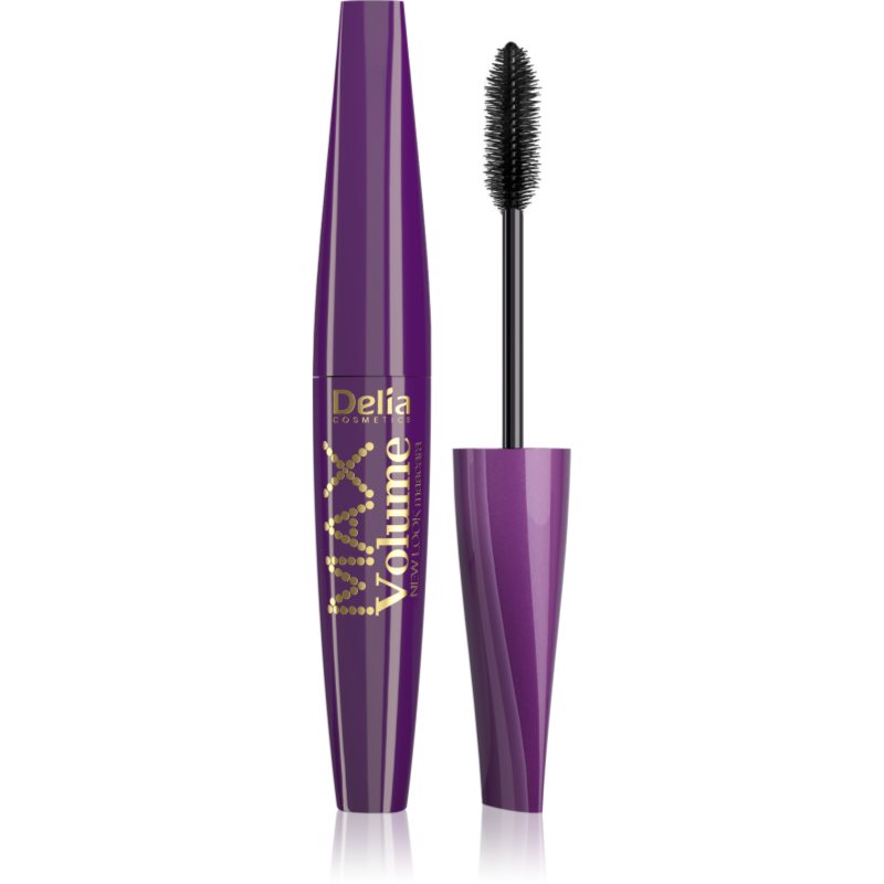 Delia Cosmetics New Look tömegnövelő és szempilla-elválasztó szempillaspirál árnyalat Black 12 ml-Eredeti