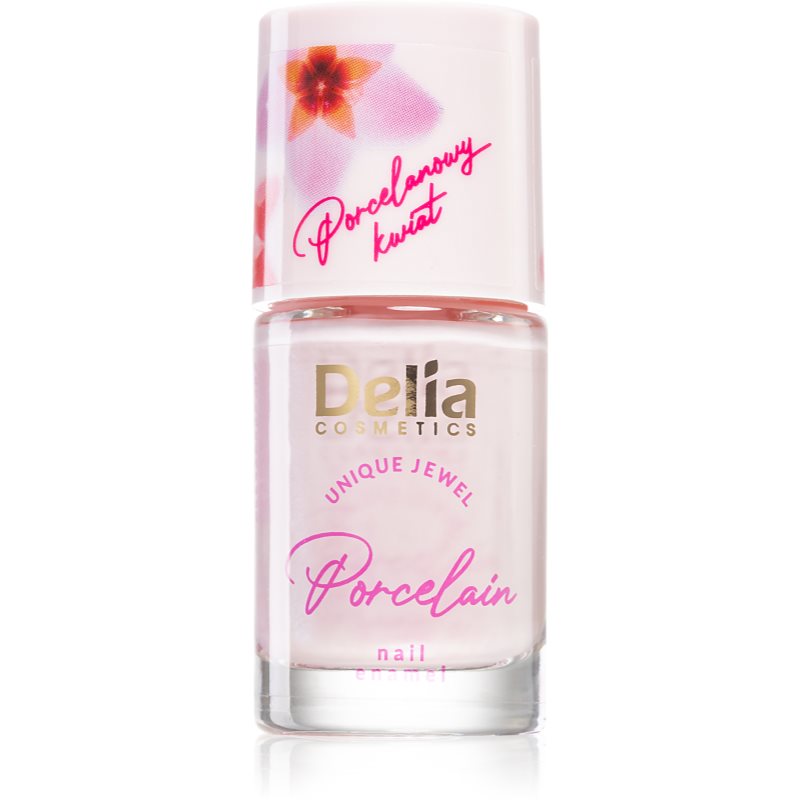 Delia Cosmetics Porcelain körömlakk 2 az 1-ben árnyalat 05 Pink 11 ml-Ár