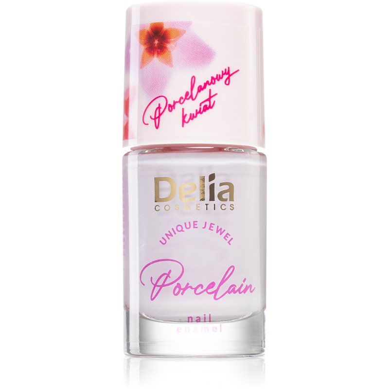 Delia Cosmetics Porcelain körömlakk 2 az 1-ben árnyalat 06 Lilly 11 ml-Ár