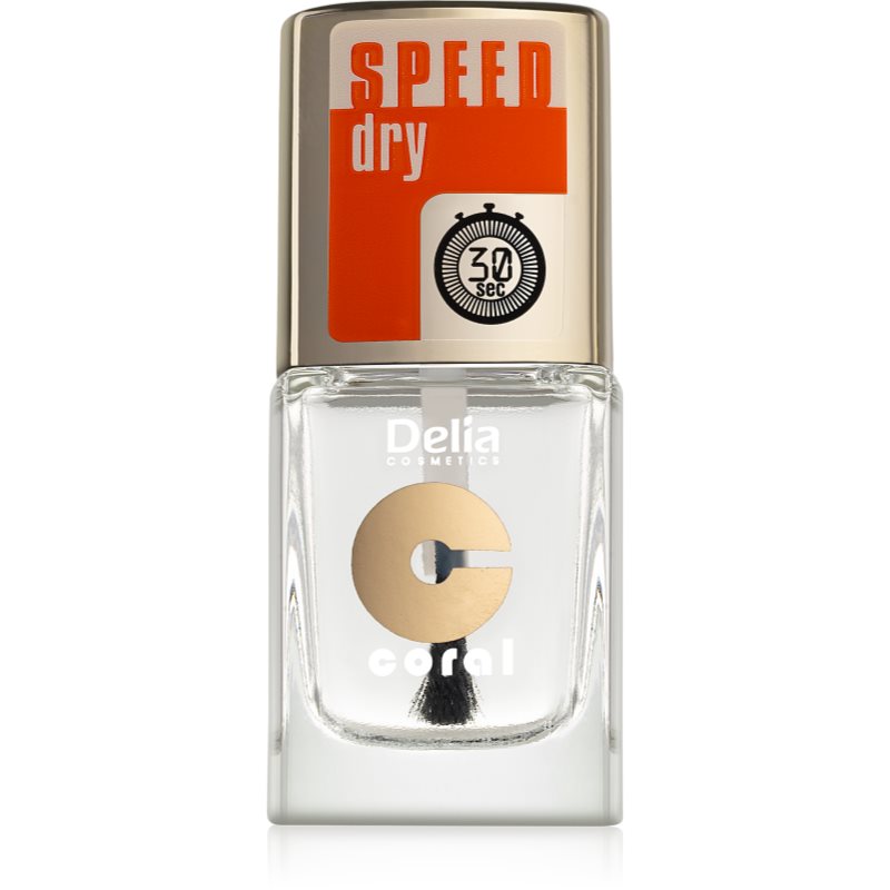 Delia Cosmetics Speed Dry körömlakk száradását gyorsító fedőlakk 11 ml-Eredeti