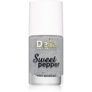 Delia Cosmetics Sweet Pepper Black Particles körömlakk árnyalat 01 Cloudy 11 ml-Ár