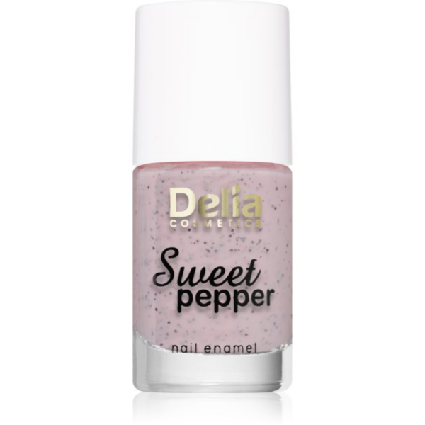 Delia Cosmetics Sweet Pepper Black Particles körömlakk árnyalat 03 Capri 11 ml-Ár