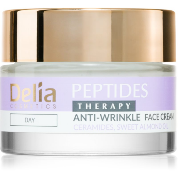 Delia Cosmetics Therapy ráncellenes nappali krém az arcra 50 ml Delia Cosmetics Therapy ráncellenes nappali krém az arcra 50 ml