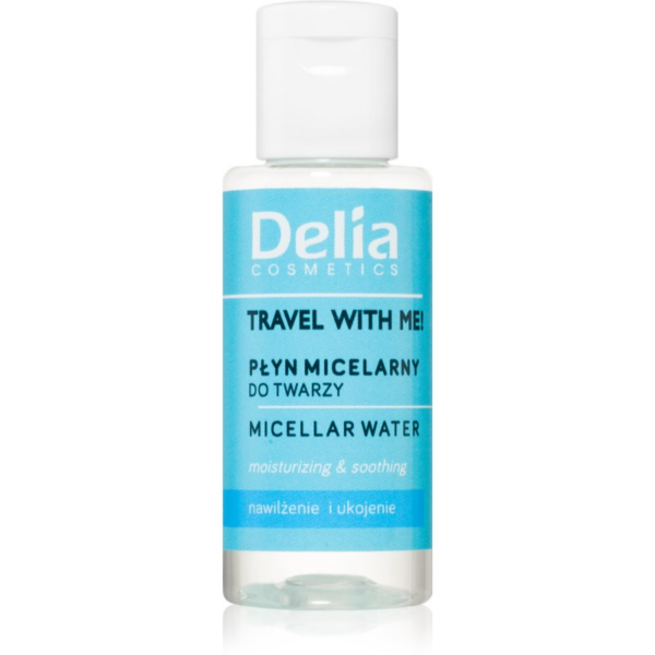 Delia Cosmetics Travel with me micellás víz 50 ml Delia Cosmetics Travel with me micellás víz 50 ml