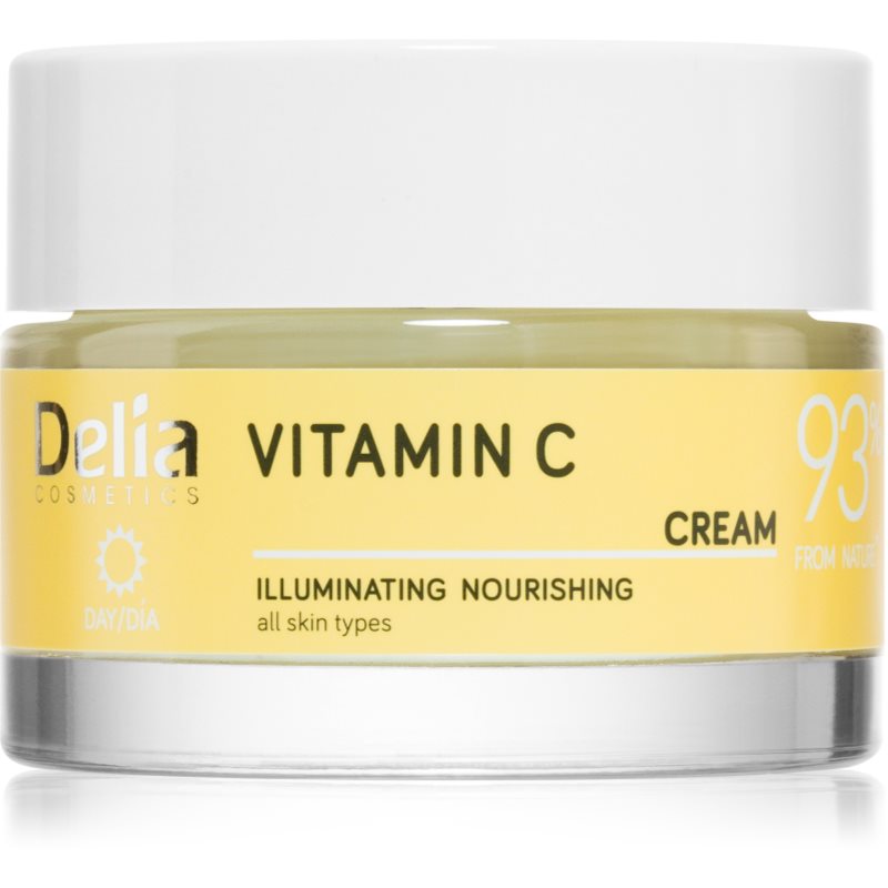 Delia Cosmetics Vitamin C élénkítő nappali krém az arcra 50 ml