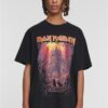 Deluxe X Iron Maiden Shadow of the Valley Oversize T-Shirt Black