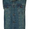 Denim vest light blue