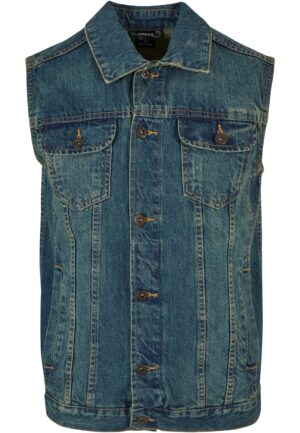 Denim vest light blue