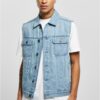 Denim vest lighter washed