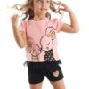 Denokids Cute Mouse Girls Kids T-shirt Shorts Set
