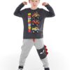 Denokids Monster Race Boy's T-shirt Trousers Set