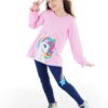 Denokids Rainbow Star Girl's T-shirt Tunic Tights Set