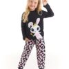Denokids Sweet Rabbit Girls Kids T-shirt Pants Suit