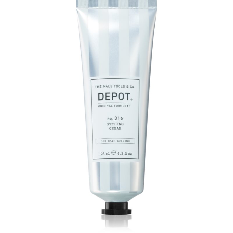 Depot 300 HAIR STYLING NO. 316 STYLING CREAM közepes erősségű formázó krém a haj természetes csillogásáért 125 ml-Ár
