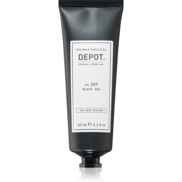 Depot 300 Hair Styling NO. 307 BLACK GEL styling gél sötét hajra 125 ml