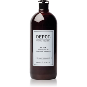 Depot No. 108 Detoxifying Charcoal Shampoo Tisztító méregtelenítő sampon minden hajtípusra 1000 ml-Ár