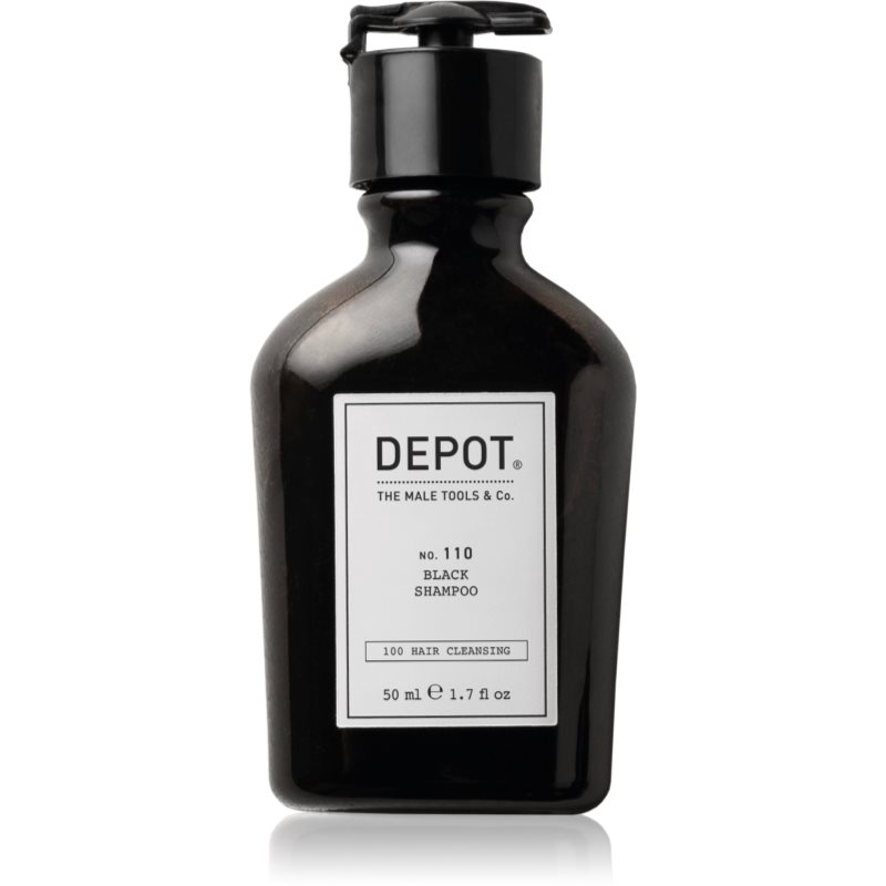 Depot No. 110 Black Shampoo sampon semlegesítő réz alaptónusok 50 ml