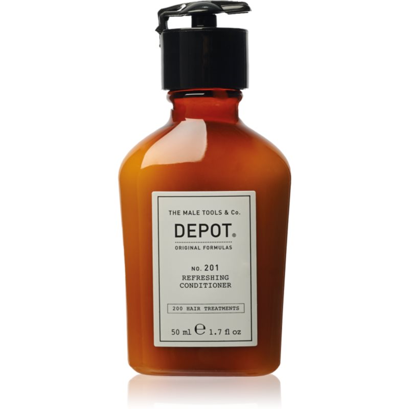 Depot No. 201 Refreshing Conditioner hidratáló kondicionáló a fénylő és selymes hajért 50 ml-Ár