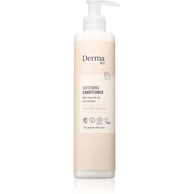 Derma Eco organikus kondicionáló parfümmentes 250 ml