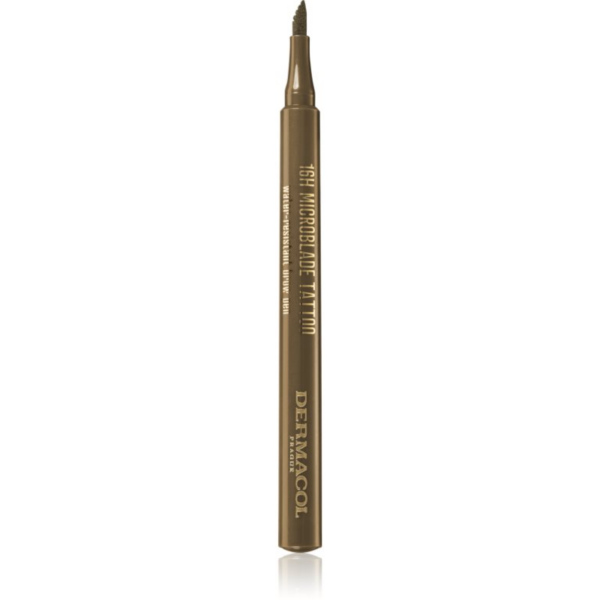 Dermacol 16H Microblade Tattoo vízzel lemosható szempillaspirál szemöldökre árnyalat 01 1 ml-Ár