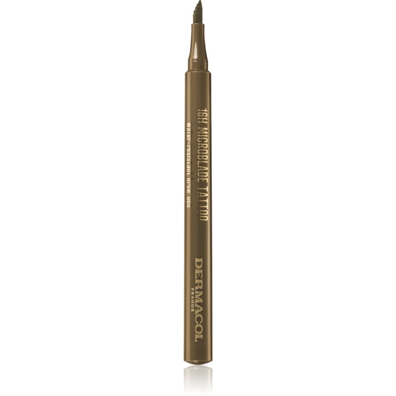 Dermacol 16H Microblade Tattoo vízzel lemosható szempillaspirál szemöldökre árnyalat 01 1 ml-Ár
