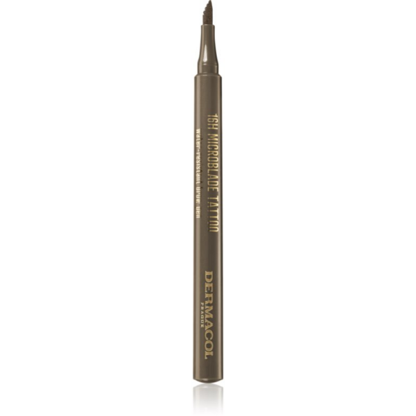 Dermacol 16H Microblade Tattoo vízzel lemosható szempillaspirál szemöldökre árnyalat 03 1 ml-Ár