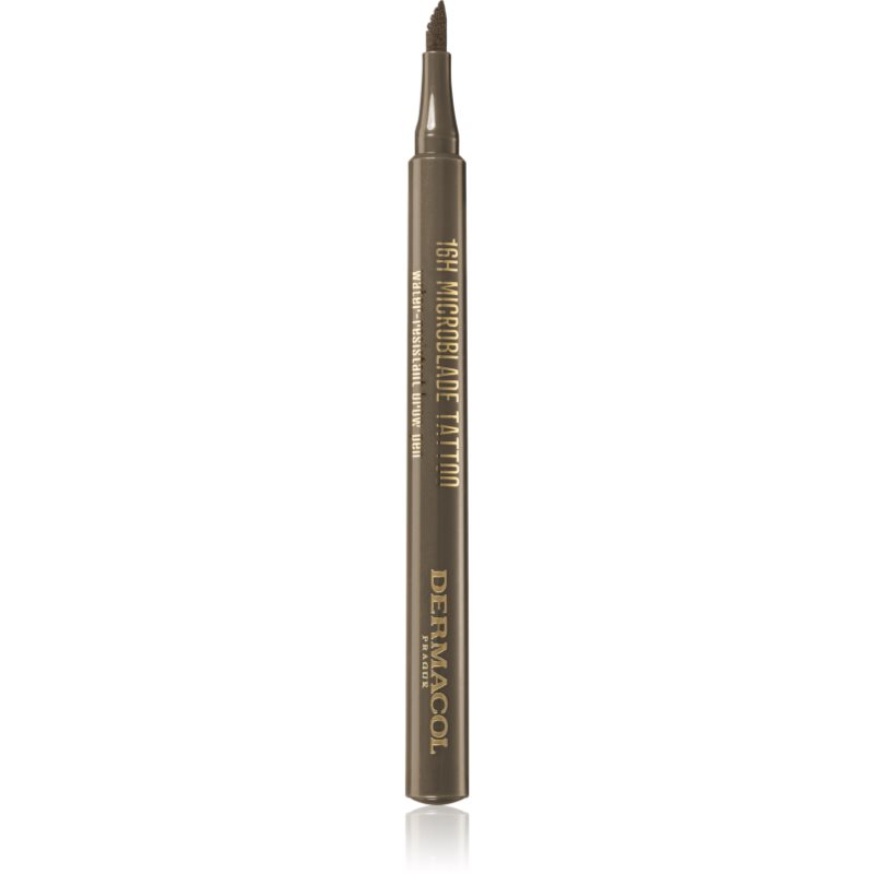 Dermacol 16H Microblade Tattoo vízzel lemosható szempillaspirál szemöldökre árnyalat 03 1 ml-Ár