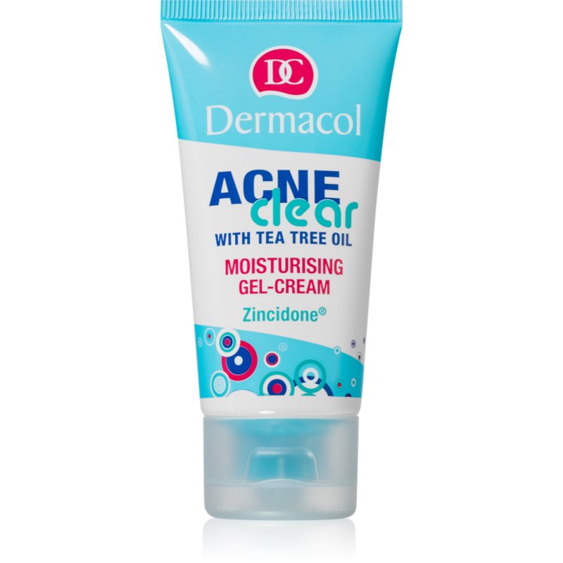 Dermacol Acne Clear hidratáló géles krém problémás és pattanásos bőrre 50 ml-Eredeti
