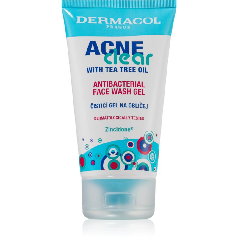 Dermacol Acne Clear tisztító gél problémás és pattanásos bőrre 150 ml-Eredeti