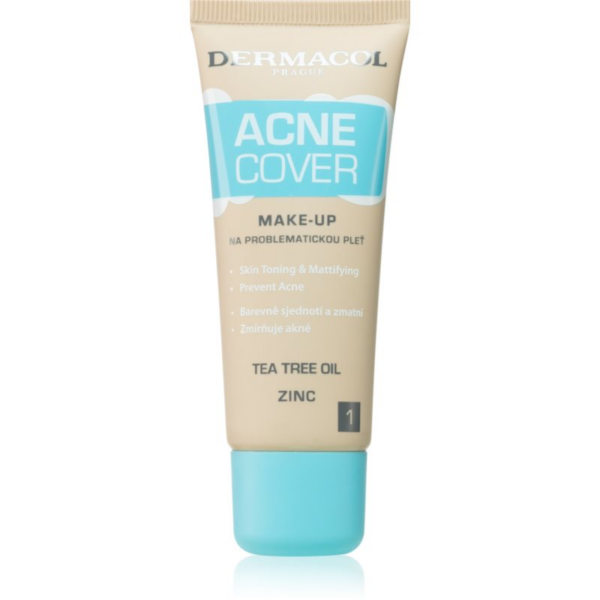 Dermacol Acne Cover nyugtató make-up teafaolajjal árnyalat No.1 30 ml-Ár
