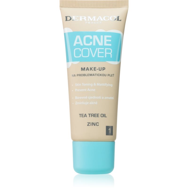 Dermacol Acne Cover nyugtató make-up teafaolajjal árnyalat No.1 30 ml-Ár