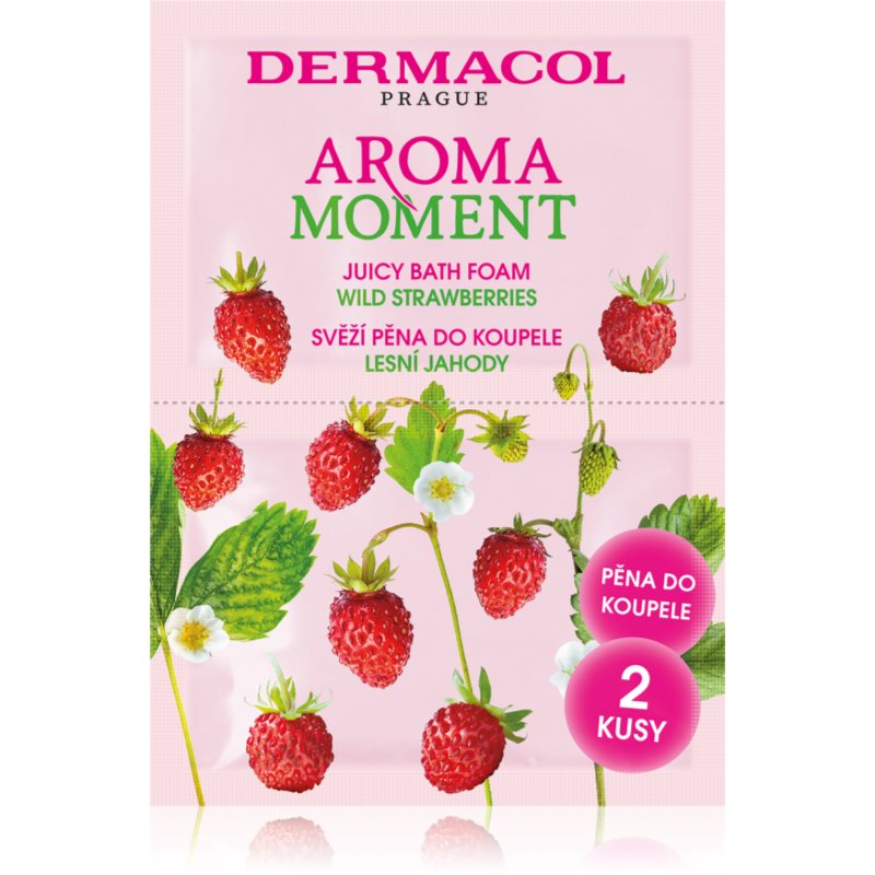 Dermacol Aroma Moment Wild Strawberries habfürdő utazási csomag 2x15 ml-Ár