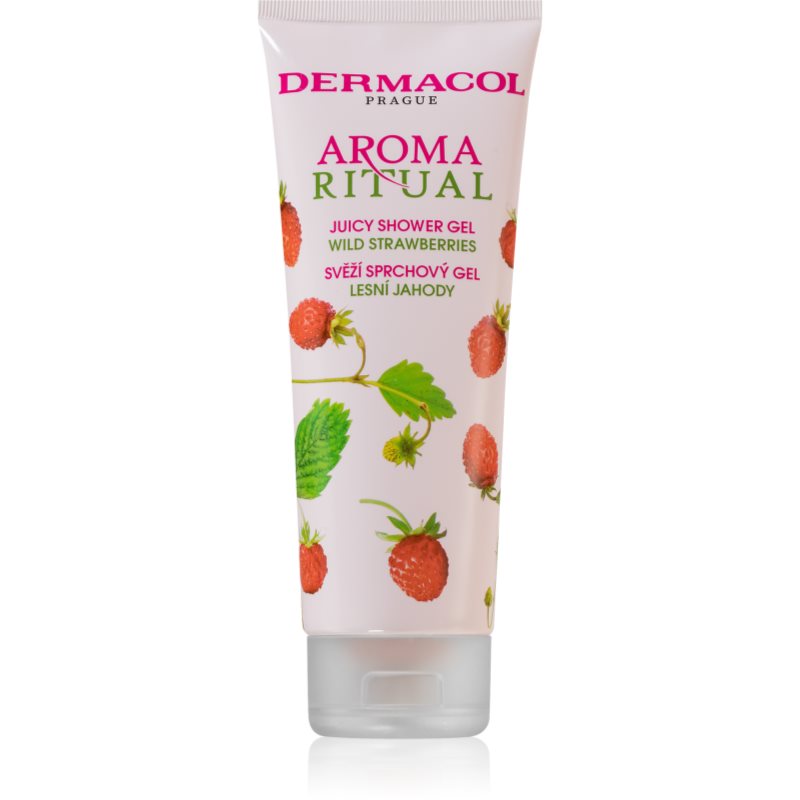 Dermacol Aroma Ritual Wild Strawberries friss tusfürdő gél 250 ml-Ár
