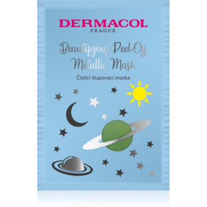 Dermacol Beautifying Peel-Off Metallic Mask lehúzható maszk mélytisztításhoz 15 ml-Eredeti