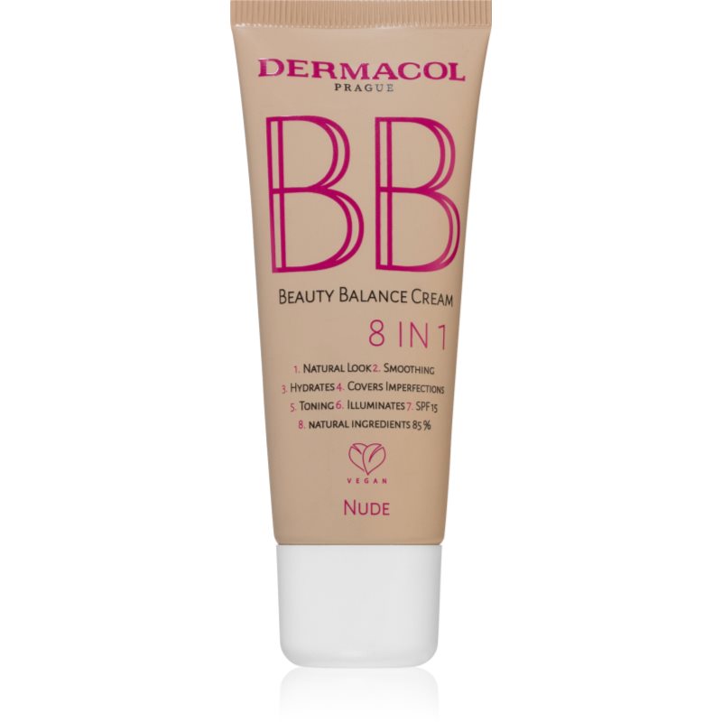 Dermacol Beauty Balance hidratáló hatású BB krém SPF 15 N.2 Nude 30 ml-Ár