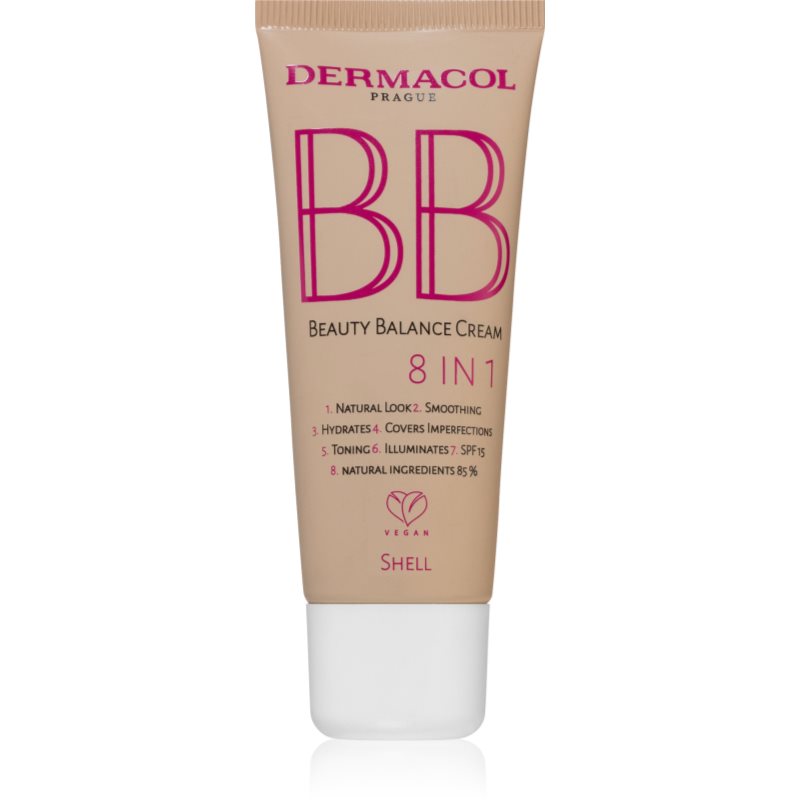 Dermacol Beauty Balance hidratáló hatású BB krém SPF 15 N.3 Shell 30 ml-Ár