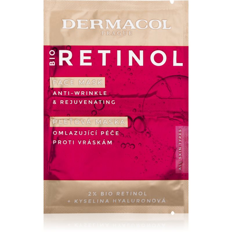 Dermacol Bio Retinol krémes maszk a ráncok ellen 16 ml-Ár