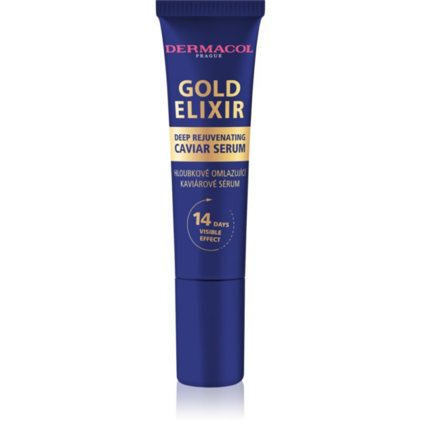 Dermacol Gold Elixir megújító szérum kaviárral 12 ml