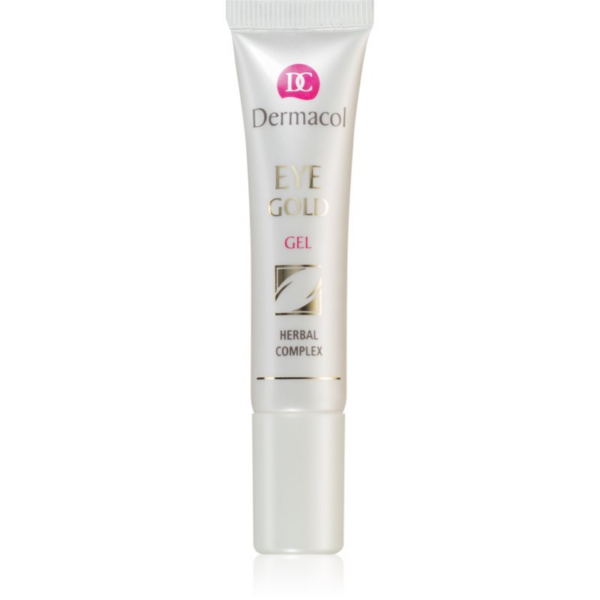 Dermacol Gold frissítő gél a duzzanatokra és a sötét karikákra 15 ml-Eredeti