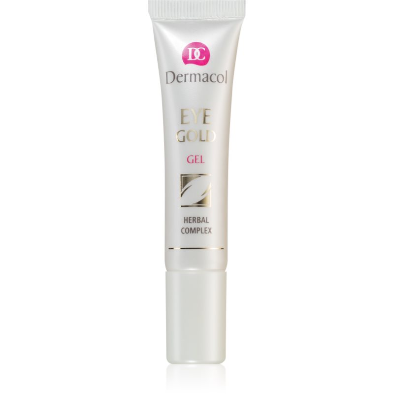 Dermacol Gold frissítő gél a duzzanatokra és a sötét karikákra 15 ml-Eredeti