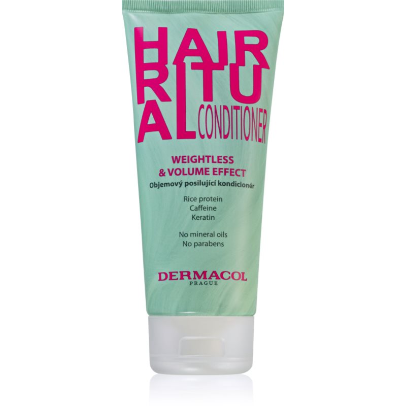 Dermacol Hair Ritual erősítő kondicionáló a hajtérfogat növelésére 200 ml-Ár