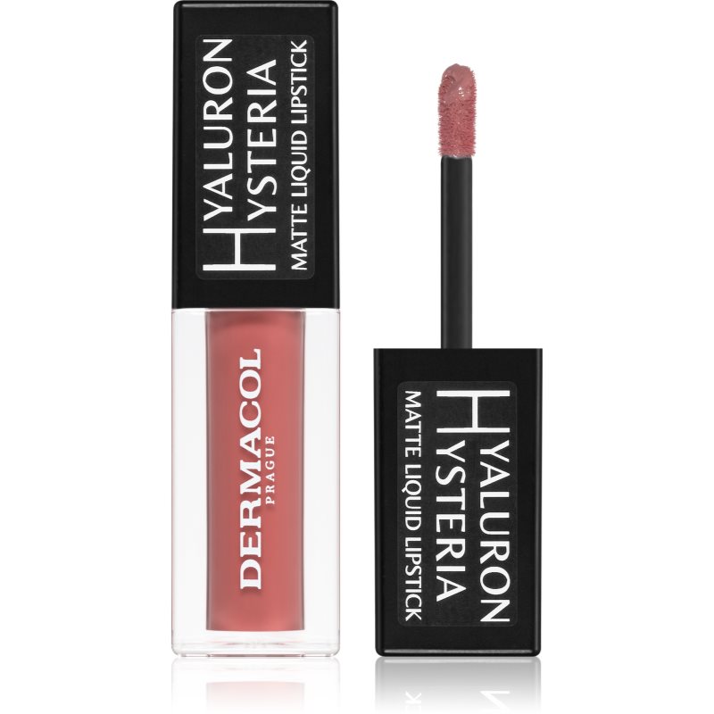 Dermacol Hyaluron Hysteria mattító folyékony rúzs árnyalat 03 4