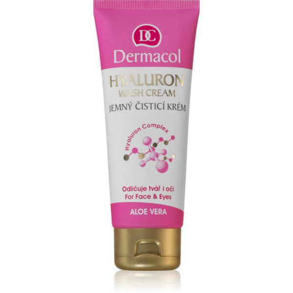 Dermacol Hyaluron finom állagú tisztító krém az arcra és a szemekre 100 ml-Eredeti