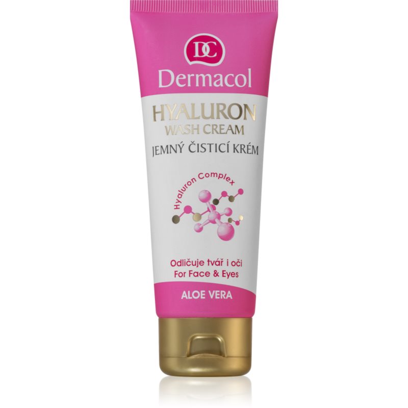 Dermacol Hyaluron finom állagú tisztító krém az arcra és a szemekre 100 ml-Eredeti