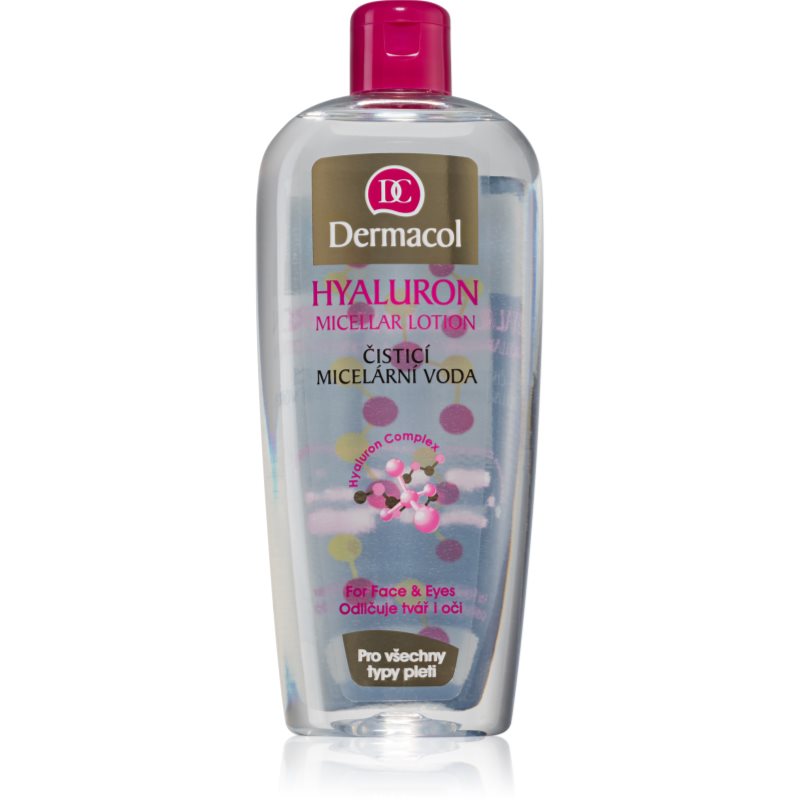 Dermacol Hyaluron tisztító micellás víz 400 ml-Eredeti