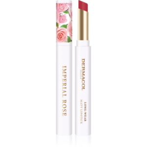Dermacol Imperial Rose mattító rúzs rózsa illattal árnyalat 03 1